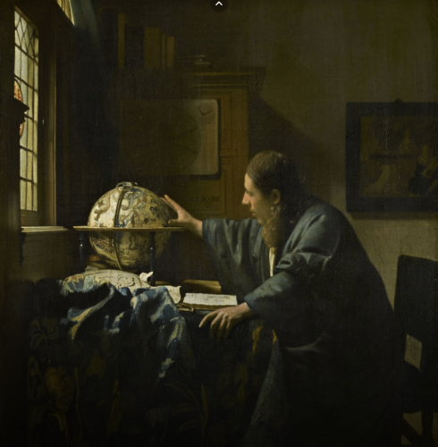 8 El astrónomo — Johannes Vermeer